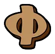 Litera φ Symbol